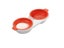 Microwave Egg Poacher Food Grade Cookware Double Cup Egg Boiler Kitchen Steamed Carousel 3