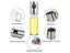 Glass Spray Bottle For Kitchen Tools Seasoning Oil Dispenser Carousel 3