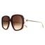 Alexander McQueen Sunglasses AM0374S 002 Brown Gold Brown Gradient Carousel 2