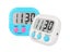 Kitchen Timer Magnetic LCD Digital Countdown Stopwatch With Stand Carousel 6