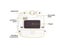 Kitchen Timer Magnetic LCD Digital Countdown Stopwatch With Stand Carousel 7