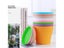 Flower Pot Round Planters Candy Color Succulents Plant Pot Office Desktop Carousel 4