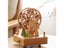 Wind Up Musical Box Wooden Music Box Wood Crafts Retro Birthday Gift Vintage Carousel 6