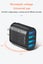 USLION 48W 3.1A 4 ports Powerful Fast Charger (Black) Carousel 4
