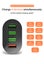 USLION 48W 3.1A 4 ports Powerful Fast Charger (Black) Carousel 7