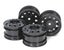 Tamiya 54741 OR RACE TRUCK WHEEL FRONT & REAR BLACK (4) Carousel 1