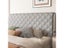 Thicken Velvet Bed Head Cover All-inclusive Plush Quilted Headboard Cover Gray Carousel 1