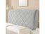 Super Soft Smooth Quilted Head Cover Thick Velvet Bed Back Dust Protector Cover Carousel 1