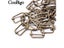 10pcs Metal Slides Tri-Glides Wire-Formed Roller Pin Buckles Slider Adjuster Carousel 3