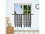 Kitchen Blackout Window Curtains Thermal Plaid Nordic Style Short Curtains Wine Carousel 3
