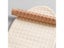 Wooden Texture Rolling Pin Ceramic Pottery Art Embossed Rod Flower Pattern Mud Carousel 5
