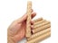 Wooden Texture Rolling Pin Ceramic Pottery Art Embossed Rod Flower Pattern Mud Carousel 6
