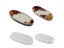 Ship Shape Candle Jar Oval Cement Plaster Mold For Home Decor Carousel 7