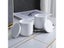 Round Stripe With Cover Bottle Silicone Molds DIY Cement Plaster Storage Jar Carousel 2