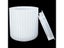 Round Stripe With Cover Bottle Silicone Molds DIY Cement Plaster Storage Jar Carousel 4