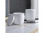 Round Stripe With Cover Bottle Silicone Molds DIY Cement Plaster Storage Jar Carousel 6