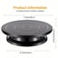 11 Inch Spinning Turntable Engraving Wheels Spinning Cake Turntable Black Carousel 3