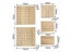 Square Round Holes Wooden Pottery Clay Base Plug Board Modeling Tools Carousel 7