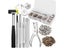 Leather Snap Button Kit Metal Press Studs Installation Tools Carousel 3