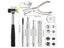 Leather Snap Button Kit Metal Press Studs Installation Tools Carousel 4
