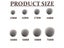 100/200Pcs DIY Badges Pin Button Parts Kit 25-75MM Iron-Base Badges Kits Carousel 3