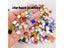 50pcs 1cm Creative Art Mixed Color Mosaic Pieces Crystal Multi Blend Color Carousel 6