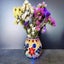 50pcs 1cm Creative Art Mixed Color Mosaic Pieces Crystal Multi Blend Color Carousel 7