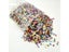 200PCS 4x4mm Small Cube Colorful Acrylic Mosaic Stones DIY Handmade Children's Carousel 6