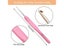Delysia King 8 Pcs Set Sweater Crochet Needle Set 2.5 6mm Colorful Soft Plastic Carousel 3