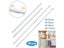 Multi Purpose Spring Loaded Extendable Stick Useful Curtain Telescopic Pole Carousel 2