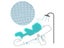 New Baby Bath Net Baby Shower Rack Newborn Bath Mat Bathtub Shower Cradle Bed Carousel 4