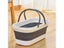 Portable Mop Bucket Foldable Laundry Basket With Wheel Folding Water Basin Carousel 7