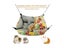 Large Warm Hamster Hanging House Small Animals Squirrel Cotton Hammock Beds Carousel 3