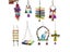 1 Pcs Bird Bite Hanging Ornaments Bird Supplies Attachment Training Supplies Carousel 2
