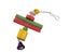 1 Pcs Bird Bite Hanging Ornaments Bird Supplies Attachment Training Supplies Carousel 4
