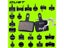 Bicycle Hydraulic Disc Brake Pads Semi-Metallic For BB5 BB7 Carousel 8