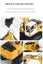 RC excavator Digger, HUINA 1516, 1:24, Rechargeable,6CH. Carousel 2