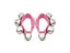 Jingle Bells Bracelet Wrist Tambourine Fastener Tape Percussion Musical Toy Carousel 1