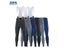 KEMALOCE Cycling Long Pants Men Autumn Blue Grey Gel Pad Reflective Bike Bib Carousel 4