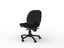 Knight's Holly 2 Lever Splice Fabric Midback Task Chair (Choice of Colours) Carousel 2