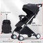 Black Easy Fold Lightweight Compact Baby Stroller Pram Travel Carry on Plane Carousel 5