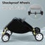 Black Easy Fold Lightweight Compact Baby Stroller Pram Travel Carry on Plane Carousel 9