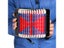 Children's Accordion 8 Key 4Air Valves Kids ABS Toy Color Optional Carousel 4