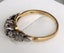 18ct gold with platinum and diamond . Carousel 7