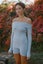 Solid Knitted Playsuits Women Sexy Off Shoulder Long Sleeve Spaghetti Carousel 5