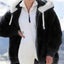 New Autumn/Winter Loose Plush Zipper Hooded Coat for Carousel 5