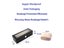 Watch Organizer Storage Boxes For Travel Watches Pu Leather Glass Case Display Carousel 6