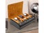 Watch Travel Case For Men Women - 6 Slots Watch Box Organizer Carousel 6