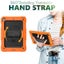 iPad 5th/6th Gen/Air 2/Pro 9.7 inch Hand Strap Stand Case-Orange&Black Carousel 6