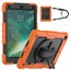 iPad 5th/6th Gen/Air 2/Pro 9.7 inch Hand Strap Stand Case-Orange&Black Carousel 1